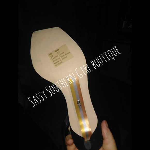 🆕⭐Sam Edelman black leather kitten heel sandals - Picture 10 of 11